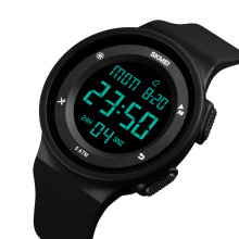 Skmei-Uhr Bewertungen billige digitale benutzerdefinierte Armbanduhr mit niedrigem Moq